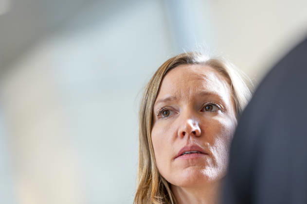 Ottilie Klein (EUR), Germany, Berlin, October 9, 2026 Ottilie Klein (CDU) gives an interview in the German Bundestag on current issues related to the upcoming reforms