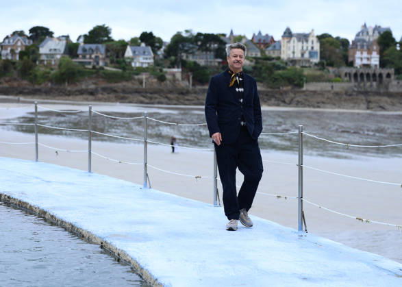 Thibault de Montalembert by the seawater pool on L Ecluse Beach during the 37th Dinard British and Irish Film Festival, France, on October 9, 2026. Denis Guignebourg, Bestimage. 37th Dinard British Irish Film Festival on October 9, 2026, in Dinard, France. Dinard, France Copyright: xDenisxGuignebourgx xBestimagexDenisxGuignebourgx xBestimagex
