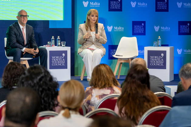 Conclusions and Closing Ceremony of the Global Summit Valletta Malta 2026 The President and CEO of the World Travel Tourism Council, Gloria Guevara, during her participation in the closing session of the Global Summit Valletta Malta 2026. October 9, 2026, in Valletta, Malta. The Global Summit Valletta Malta 2026, is a leading international event focused on the travel and tourism sector that brings together representatives and professionals from various countries. OCTOBER 9, 2026 Francisco J Valletta, Malta Valletta, Malta Spain  Copyright: xFranciscoxJ.xOlmox 7831944