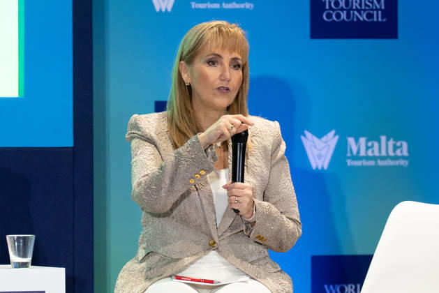 Conclusions and Closing Ceremony of the Global Summit Valletta Malta 2026 The President and CEO of the World Travel Tourism Council, Gloria Guevara, during her participation in the closing session of the Global Summit Valletta Malta 2026. October 9, 2026, in Valletta, Malta. The Global Summit Valletta Malta 2026, is a leading international event focused on the travel and tourism sector that brings together representatives and professionals from various countries OCTOBER 9, 2026 Francisco J Valletta, Malta Valletta, Malta Spain Copyright: xFranciscoxJ.xOlmox 7831943