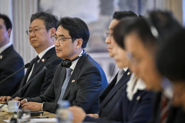 Croatian PM Plenkovic meets South Korean parliament speaker Croatian Prime Minister Andrej Plenkovic met with Cho Jeong-sik, Speaker of the National Assembly of the Republic of Korea, at the Banski dvori government headquarters in Zagreb, Croatia on October 9, 2026. NevaxZganec PIXSELL