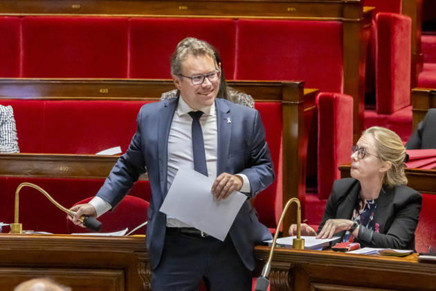 Paris, France le 9 Octobre, 2026 - Examen en seance a l assemblee nationale de la proposition de loi apportant une reponse integrale au phenomene des violences sexuelles et sexistes contre les femmes et les enfants - Guillaume Gouffier Valente POLITIQUE, ASSEMBLEE NATIONALE, EXAMEN DE LOI, LEGISLATIF, LOI INTEGRALE, VIOLENCES SEXUELLES Copyright: xVincentxIsorex