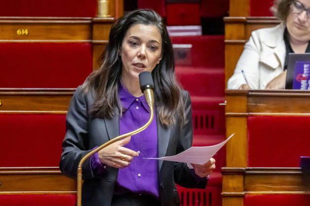 Paris, France le 9 Octobre, 2026 - Examen en seance a l assemblee nationale de la proposition de loi apportant une reponse integrale au phenomene des violences sexuelles et sexistes contre les femmes et les enfants - Sophia Chikirou POLITIQUE, ASSEMBLEE NATIONALE, EXAMEN DE LOI, LEGISLATIF, LOI INTEGRALE, VIOLENCES SEXUELLES Copyright: xVincentxIsorex
