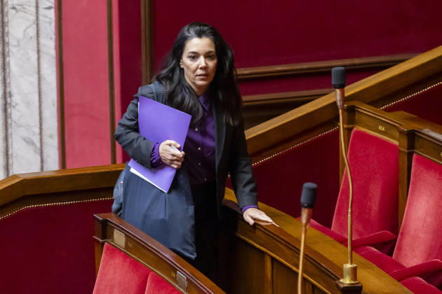 Paris, France le 9 Octobre, 2026 - Examen en seance a l assemblee nationale de la proposition de loi apportant une reponse integrale au phenomene des violences sexuelles et sexistes contre les femmes et les enfants - Sophia Chikirou POLITIQUE, ASSEMBLEE NATIONALE, EXAMEN DE LOI, LEGISLATIF, LOI INTEGRALE, VIOLENCES SEXUELLES Copyright: xVincentxIsorex