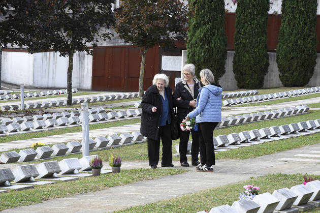 IPA89467075 - Longarone, October 9, 2026. The 63rd anniversary of the Vajont disaster at the Fortogna Cemetery Copyright: xGianxPaoloxPeronax xx IPA89467075