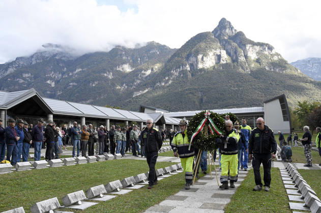 IPA89467079 - Longarone, October 9, 2026. The 63rd anniversary of the Vajont disaster at the Fortogna Cemetery Copyright: xGianxPaoloxPeronax xx IPA89467079