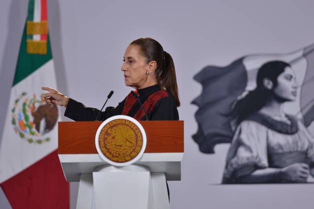 October 9, 2026: TO-45414-MEXICO , September 10, 2026. Mexican President Claudia Sheinbaum spoke about heavy rains in various states and national politics during the "People& 039;s Conference" at the National Palace in Mexico City. Clasos.com.mx - ZUMAcs4_ 20261009_faa_cs4_018 Copyright: xJavierxLiraxOterox