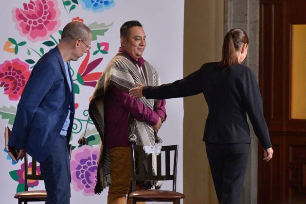 October 9, 2026: TO-45414-MEXICO , September 10, 2026. Mexican President Claudia Sheinbaum spoke about heavy rains in various states and national politics during the "People& 039;s Conference" at the National Palace in Mexico City. Clasos.com.mx  - ZUMAcs4_ 20261009_faa_cs4_033 Copyright: xJavierxLiraxOterox