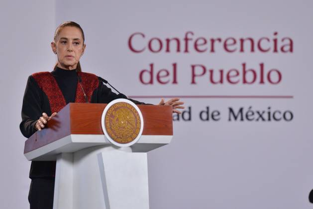 October 9, 2026: TO-45414-MEXICO , September 10, 2026. Mexican President Claudia Sheinbaum spoke about heavy rains in various states and national politics during the "People& 039;s Conference" at the National Palace in Mexico City. Clasos.com.mx - ZUMAcs4_ 20261009_faa_cs4_025 Copyright: xJavierxLiraxOterox