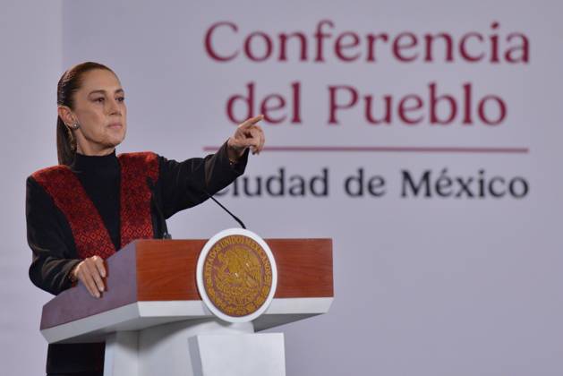 October 9, 2026: TO-45414-MEXICO , September 10, 2026. Mexican President Claudia Sheinbaum spoke about heavy rains in various states and national politics during the "People& 039;s Conference" at the National Palace in Mexico City. Clasos.com.mx - ZUMAcs4_ 20261009_faa_cs4_060 Copyright: xJavierxLiraxOterox