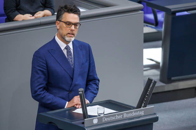 Bundestag Robin Wagener B90 Greens in the German Bundestag on October 9, 2026, in Berlin, Berlin, Germany, Bundestag