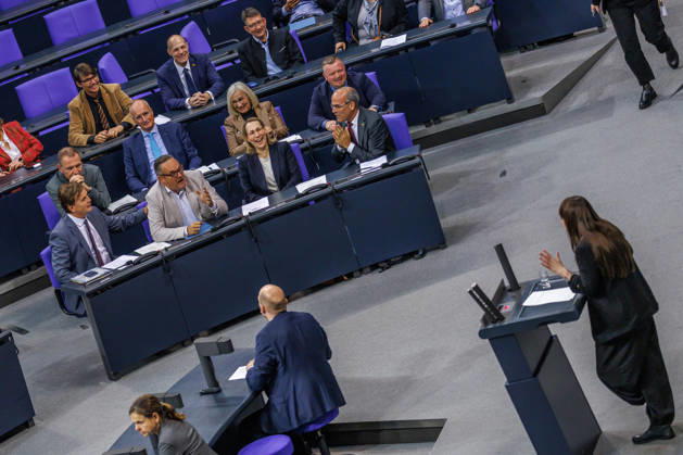 Bundestag Heidi Reichinnek The Left in the German Bundestag on October 9, 2026, in Berlin, Berlin, Germany, Bundestag