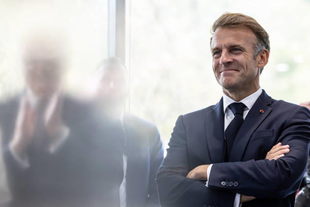 Emmanuel Macron And Frank-Walter Steinmeier Visit in Gironde French President Emmanuel Macron and German President Frank-Walter Steinmeier visit The Exploration Company, a Franco-German space company in Gironde in Le Haillan, France, on October 9, 2026. Photo by Margot Le Gonidec ABACAPRESS.COM Le Haillan France  Copyright: xLexGonidecxMargot ABACAx