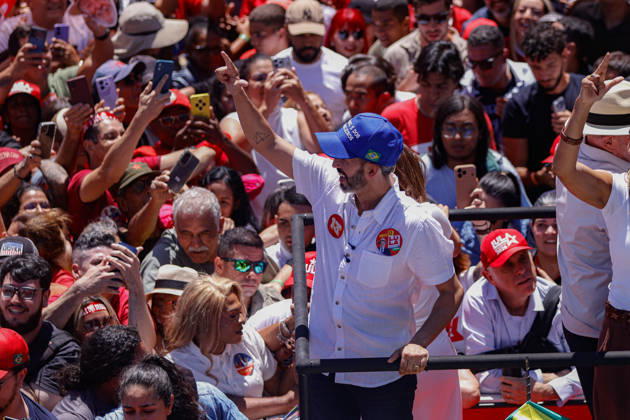 BRASiLIA, DF - 09.10.2026: ATO DE LULA EM BRASiLIA - President Lula resumes campaign events after the first round of elections, in Ceilândia (DF). x3027359x JoaoxPedroxCarvalho
