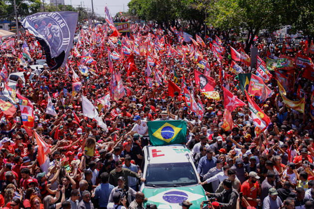 BRASiLIA, DF - 09.10.2026: ATO DE LULA EM BRASiLIA - President Lula resumes campaign events after the first round of elections, in Ceilândia (DF). x3027360x JoaoxPedroxCarvalho