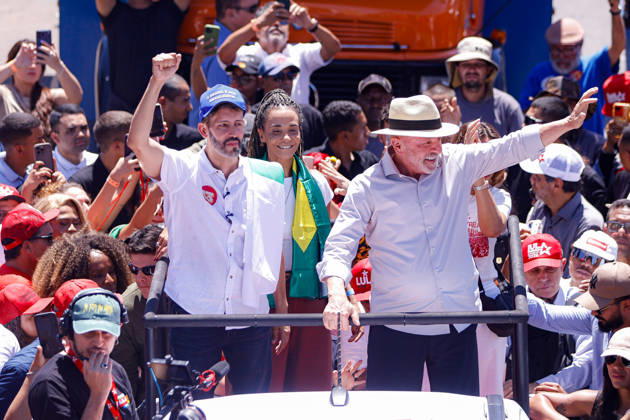 BRASiLIA, DF - 09.10.2026: ATO DE LULA EM BRASiLIA - President Lula resumes campaign events after the first round of elections, in Ceilândia (DF). x3027368x JoaoxPedroxCarvalho