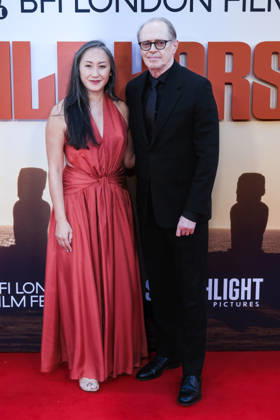Premiere Of Wild Horse Nine on Friday 9 October 2026 Karen Ho And Steve Buscemi attends the red carpet for Premiere Of Wild Horse Nine screening during the London Film Festival 2026 on Friday 9 October 2026 at Royal Festival Hall, London. ., Credit:Julie Edwards Avalon  Copyright: xJuliexEdwardsx xAvalonx 1141826590
