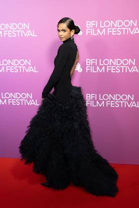 October 9, 2026, London, United Kingdom: Ramla Ali attends In The Shadows Screening during the 70th BFI London Film Festival at Vue West End.Cast and guests attend In The Shadows Screening during the 70th BFI London Film Festival at Vue West EndÃ‚ , London London United Kingdom  - ZUMAs197 20261009_aaa_s197_113 Copyright: xPhilxLewisx