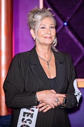 MDR Riverboat singer Claudia Jung during the taping of the MDR talk show Riverboat on October 9, 2026, at Mediacity Leipzig 20261009SFL0003