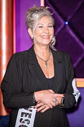 MDR Riverboat singer Claudia Jung during the taping of the MDR talk show Riverboat on October 9, 2026, at Mediacity Leipzig 20261009SFL0004