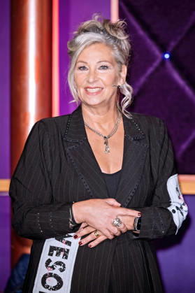 MDR Riverboat singer Claudia Jung during the taping of the MDR talk show Riverboat on October 9, 2026, at Mediacity Leipzig 20261009SFL0006