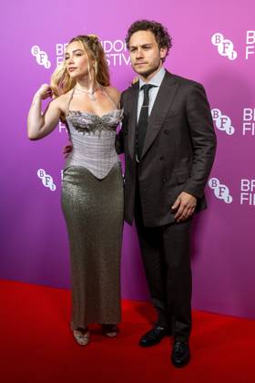 October 9, 2026, London, United Kingdom: Florence Pugh and Finn Cole attend In The Shadows Screening during the 70th BFI London Film Festival at Vue West End.Cast and guests attend In The Shadows Screening during the 70th BFI London Film Festival at Vue West EndÃ‚ , London London United Kingdom - ZUMAs197 20261009_aaa_s197_115 Copyright: xPhilxLewisx