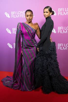 October 9, 2026, London, United Kingdom: Jasmine Jobson and Ramla Ali attend In The Shadows Screening during the 70th BFI London Film Festival at Vue West End.Cast and guests attend In The Shadows Screening during the 70th BFI London Film Festival at Vue West End , London London United Kingdom - ZUMAs197 20261009_aaa_s197_126 Copyright: xPhilxLewisx