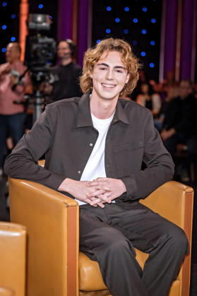 MDR Riverboat pianist Justus Eichhorn during the taping of the MDR talk show Riverboat on October 9, 2026, at Mediacity Leipzig 20261009SFL0038