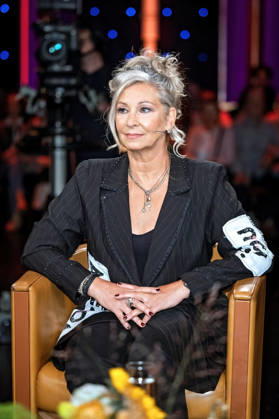MDR Riverboat singer Claudia Jung during the taping of the MDR talk show Riverboat on October 9, 2026, at Mediacity Leipzig 20261009SFL0048
