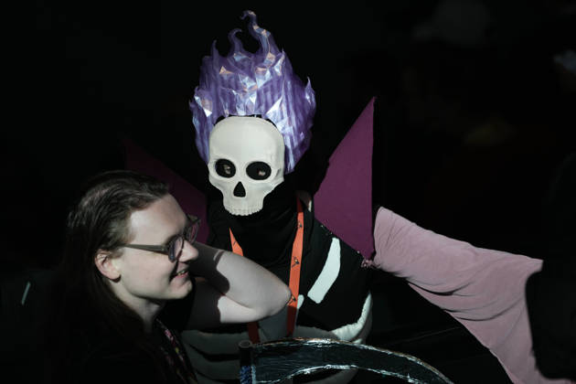 October 9, 2026, New York, New York, USA: Scenes of people in cosplay at the 2026 New York Comic Con at the Javits Center on October 9, 2026 in New York. New York USA - ZUMAb148 20261009_zap_b148_093 Copyright: xBryanxSmithx