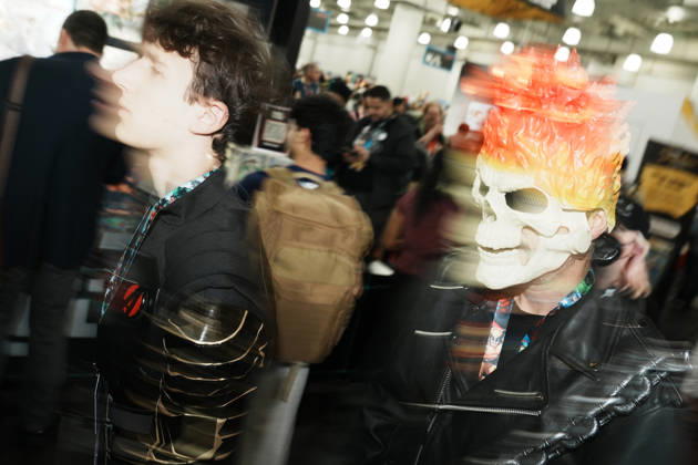 October 9, 2026, New York, New York, USA: Scenes of people in cosplay at the 2026 New York Comic Con at the Javits Center on October 9, 2026 in New York. New York USA - ZUMAb148 20261009_zap_b148_033 Copyright: xBryanxSmithx