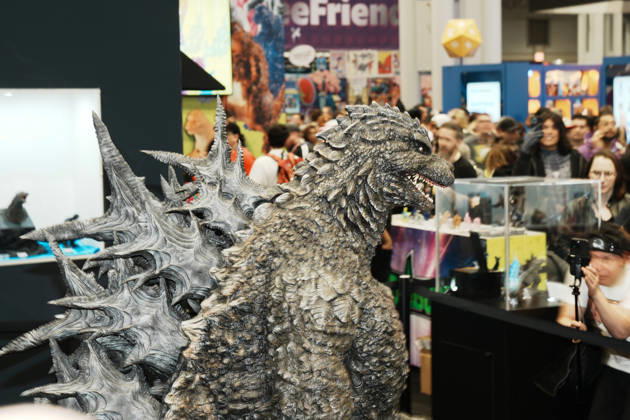 October 9, 2026, New York, New York, USA: GODZILLA at the 2026 New York Comic Con at the Javits Center on October 9, 2026 in New York. New York USA - ZUMAb148 20261009_zap_b148_039 Copyright: xBryanxSmithx