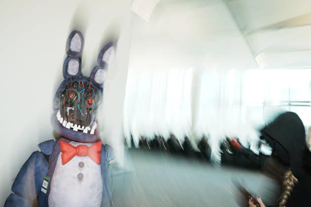 October 9, 2026, New York, New York, USA: Scenes of people in cosplay at the 2026 New York Comic Con at the Javits Center on October 9, 2026 in New York. New York USA - ZUMAb148 20261009_zap_b148_035 Copyright: xBryanxSmithx