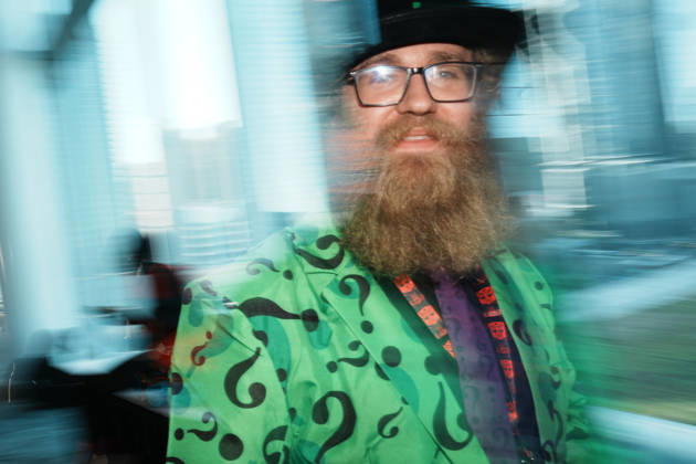 October 9, 2026, New York, New York, USA: Scenes of people in cosplay at the 2026 New York Comic Con at the Javits Center on October 9, 2026 in New York. New York USA - ZUMAb148 20261009_zap_b148_042 Copyright: xBryanxSmithx