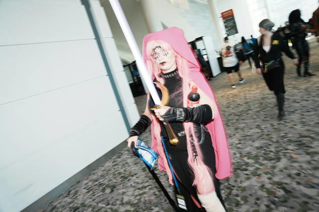 October 9, 2026, New York, New York, USA: Scenes of people in cosplay at the 2026 New York Comic Con at the Javits Center on October 9, 2026 in New York. New York USA - ZUMAb148 20261009_zap_b148_044 Copyright: xBryanxSmithx