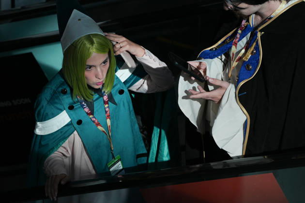 October 9, 2026, New York, New York, USA: Scenes of people in cosplay at the 2026 New York Comic Con at the Javits Center on October 9, 2026 in New York. New York USA - ZUMAb148 20261009_zap_b148_066 Copyright: xBryanxSmithx