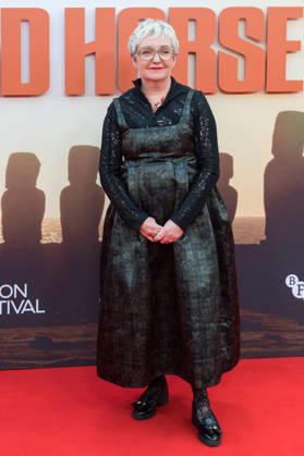 Wild Horse Nine Premiere at BFI London Film Festival LONDON, UNITED KINGDOM - OCTOBER 09: Eimer Ni Mhaoldomhnaigh attends the premiere of Wild Horse Nine during the 70th BFI London Film Festival at the Royal Festival Hall in London, United Kingdom on October 09, 2026. Wiktor Szymanowicz Anadolu London United Kingdom. Editorial use only. Please get in touch for any other usage. Copyright: x2026xAnadoluxWiktorxSzymanowiczx