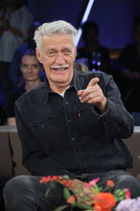 Max Moor, host and actor, appeared as a guest on the NDR Talk Show on October 9, 2026, on NDR Television’s Channel 3; photo op before the taping on October 2, 2026, at the Hamburg Lokstedt television studio