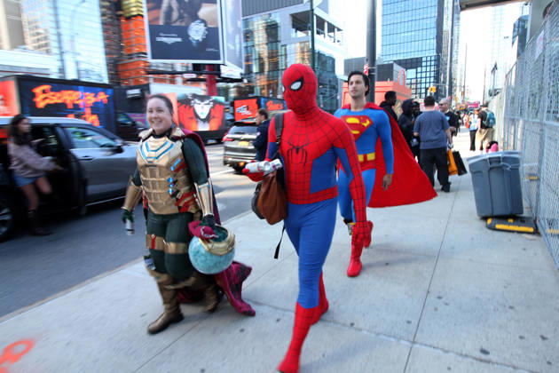 October 9, 2026, Manhattan, New York, USA: New York, New York October 9, 2026. NY Comic Con the East CoastÃ¢â‚¬â ¢s biggest fan convention kicks off its 2026 event at the Jacob Javits Convention center marking its 20th year celebrating comics, film, TV, games, anime and general Ã¢â‚¬oegeekÃ¢â‚¬Â culture Manhattan USA - ZUMAct2_ 20261009_faf_ct2_035 Copyright: xBrucexCotlerx