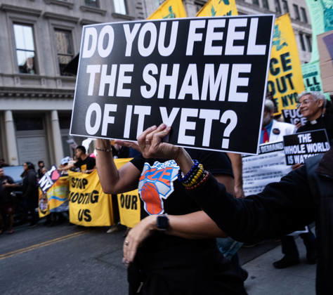 October 9, 2026, New York City, New York, USA: FOLEY SQUARE, NEW YORK, UNITED STATES Ã¢â‚¬ OCTOBER 9, 2026: Demonstrators rally on Friday, October 9, 2026, at a protest titled Ã¢â‚¬oeICE SHOT A NEW YORKER.Ã¢â‚¬Â The rally began in Foley Square in Lower Manhattan, across the street from ICE headquarters at 26 Federal Plaza. It followed the shooting of a 28-year-old Dominican national by an ICE agent in the BronxÃ¢â‚¬â ¢s Marble Hill neighborhood on Thursday, October 8. Mayor Zohran Mamdani said preliminary information indicated that agents surrounded the man, identified as Oscar Belgal, and a 5-year-old child in his car before firing multiple rounds. The child was believed to be physically unharmed. According to DHS, Belgal was the targe  - ZUMAt442 20261009_znp_t442_010 Copyright: xBillyxTompkinsx