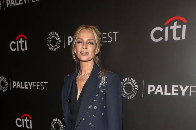 October 9, 2026, New York, New York, United States: Uma Thurman attends.Paramount+ s Dexter: Resurrection and Dexter Franchise 20th Anniversary screening during PaleyFest NY 2026 at The Paley Museum on October 09, 2026 in New York City. New York United States - ZUMAs197 20261009_aaa_s197_346 Copyright: xRonxAdarx