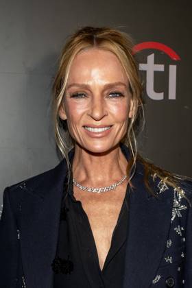 October 9, 2026, New York, New York, United States: Uma Thurman attends.Paramount+ s Dexter: Resurrection and Dexter Franchise 20th Anniversary screening during PaleyFest NY 2026 at The Paley Museum on October 09, 2026 in New York City. New York United States - ZUMAs197 20261009_aaa_s197_387 Copyright: xRonxAdarx