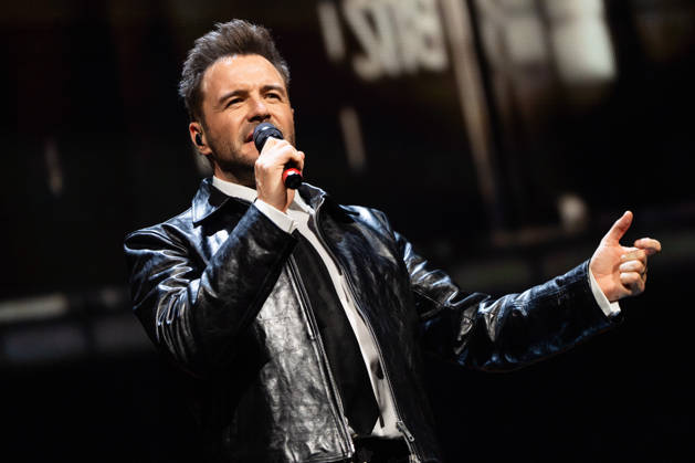 Shane Filan of Westlife performs at The O2, London as part of Westlife™s 25th Anniversary Tour on October 9, 2026. LONDON, ENGLAND - OCTOBER 9: Shane Filan of Westlife performs at The O2, London as part of Westlife™s 25th Anniversary Tour on October 9, 2026., Credit:Pupat Chenaksara Avalon UK, London  Copyright: xPupatxChenaksarax xAvalonx 1141878017