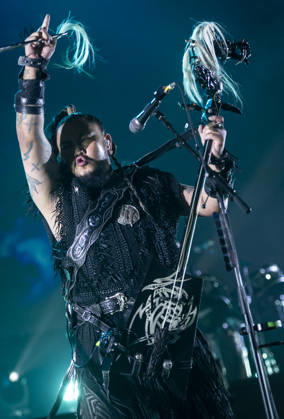 The Hu at O2 Academy Brixton 09 10 2026 Mongolian folk metal band The Hu perform live on stage at O2 Academy Brixton in London on 9th October 2026 as part of The Hu - Warrior Chant Tour., Credit:Zoran Veselinovic B4859 Avalon UK, London, O2 Academy Brixton Copyright: xZoranxVeselinovicx xB4859x xAvalonx 1141923506