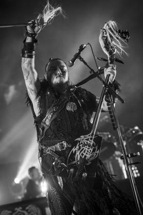 The Hu at O2 Academy Brixton 09 10 2026 Mongolian folk metal band The Hu perform live on stage at O2 Academy Brixton in London on 9th October 2026 as part of The Hu - Warrior Chant Tour. Image converted to black and white., Credit:Zoran Veselinovic B4859 Avalon UK, London, O2 Academy Brixton Copyright: xZoranxVeselinovicx xB4859x xAvalonx 1141923514