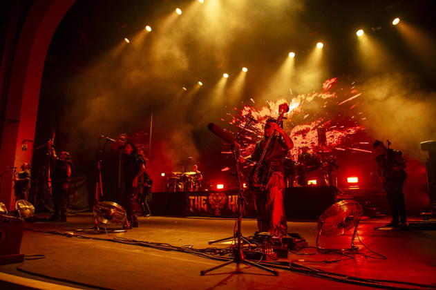 The Hu at O2 Academy Brixton 09 10 2026 Mongolian folk metal band The Hu perform live on stage at O2 Academy Brixton in London on 9th October 2026 as part of The Hu - Warrior Chant Tour., Credit:Zoran Veselinovic B4859 Avalon UK, London, O2 Academy Brixton Copyright: xZoranxVeselinovicx xB4859x xAvalonx 1141923524