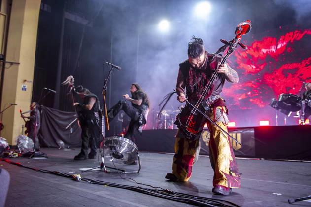 The Hu at O2 Academy Brixton 09 10 2026 Mongolian folk metal band The Hu perform live on stage at O2 Academy Brixton in London on 9th October 2026 as part of The Hu - Warrior Chant Tour., Credit:Zoran Veselinovic B4859 Avalon UK, London, O2 Academy Brixton Copyright: xZoranxVeselinovicx xB4859x xAvalonx 1141923529