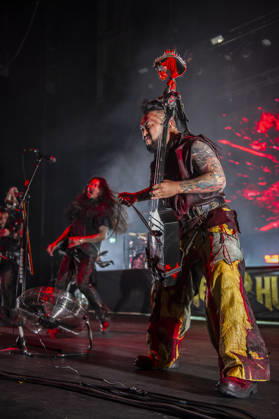 The Hu at O2 Academy Brixton 09 10 2026 Mongolian folk metal band The Hu perform live on stage at O2 Academy Brixton in London on 9th October 2026 as part of The Hu - Warrior Chant Tour., Credit:Zoran Veselinovic B4859 Avalon UK, London, O2 Academy Brixton Copyright: xZoranxVeselinovicx xB4859x xAvalonx 1141923538