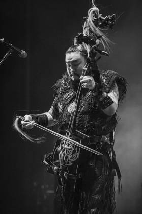 The Hu at O2 Academy Brixton 09 10 2026 Mongolian folk metal band The Hu perform live on stage at O2 Academy Brixton in London on 9th October 2026 as part of The Hu - Warrior Chant Tour. Image converted to black and white., Credit:Zoran Veselinovic B4859 Avalon UK, London, O2 Academy Brixton Copyright: xZoranxVeselinovicx xB4859x xAvalonx 1141923540