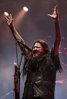 The Hu at O2 Academy Brixton 09 10 2026 Mongolian folk metal band The Hu perform live on stage at O2 Academy Brixton in London on 9th October 2026 as part of The Hu - Warrior Chant Tour., Credit:Zoran Veselinovic B4859 Avalon UK, London, O2 Academy Brixton Copyright: xZoranxVeselinovicx xB4859x xAvalonx 1141923548